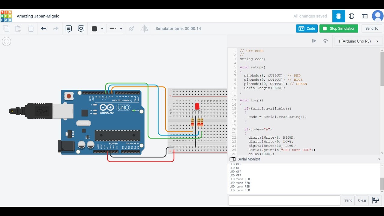 Demo dan Penjelasan Tugas 1 Praktikum IoT | Komunikasi Serial dengan ...