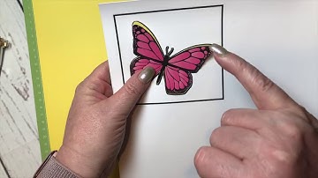 Gatefold card with Design Space Print & Cut Image