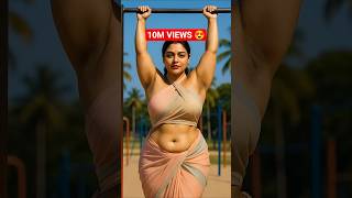 Ai Saree Girl Redefining Calisthenics