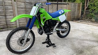 Kawasaki Kx250 1986 rebuild project part 2