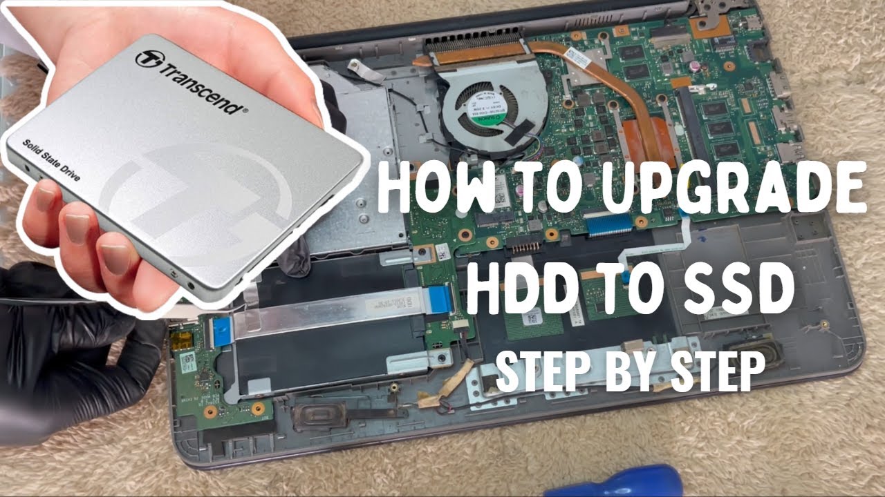 How to Upgrade Laptop HDD to SSD, Tutorial | HSC Video