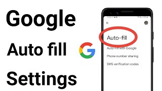 Google autofill settings password | google me auto fill kaise kare screenshot 4