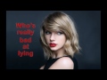 Finish the Lyrics [Taylor Swift]