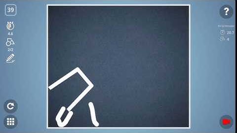 Check out how I solved level 39 in Brain It On! #BrainItOn