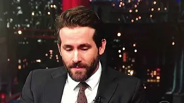Ryan Reynolds talks about his feelings after his daughter was born on the David Letterman Show.