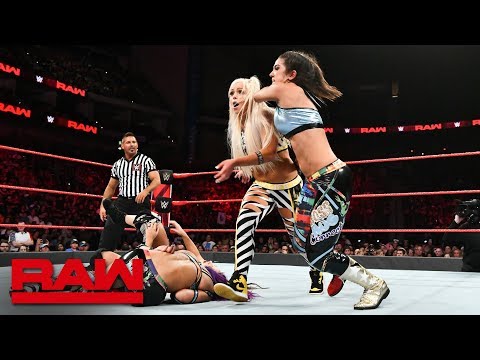 Sasha Banks & Bayley vs. Liv Morgan & Sarah Logan: Raw, Aug. 6, 2018