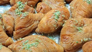 الفطاير المورقه الحلويات التركيه (المعسلات والشعبيات المغربيه )باسهل طريقة#فطاير