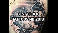 121 Clock Tattoos HD - Best Clock Tattoo Designs 