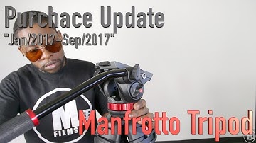 Purchase Update - Manfrotto Tripod [502A/546B]