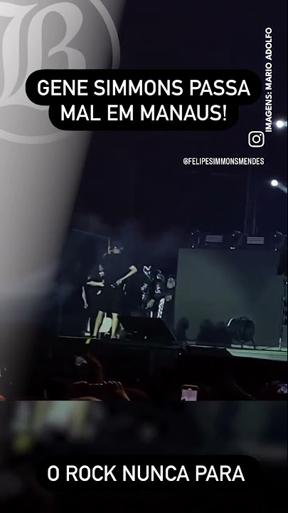 Kiss interrompe show depois de baixista passar mal - Cultura - Estado de  Minas