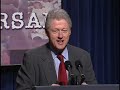 Pres. Clinton at E.Roosevelt Award and Medal of Freedom Presentation (2000)