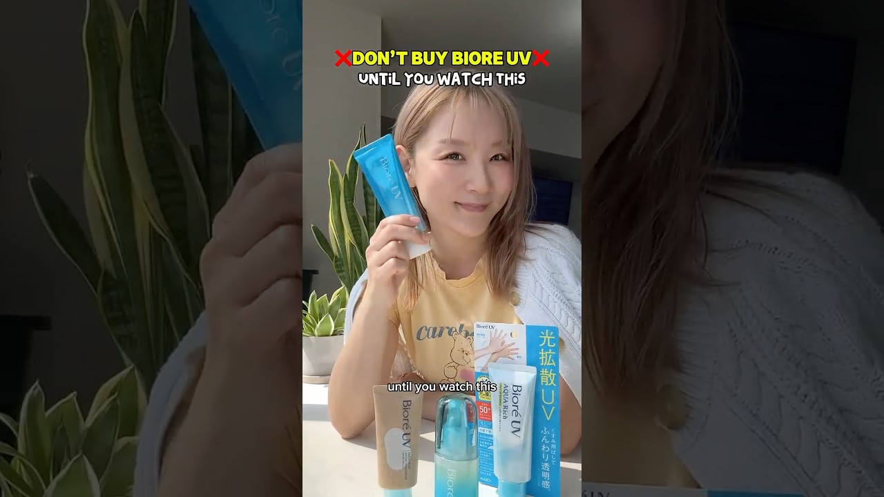 JBEAUTY | Which Biore UV sunscreen is for you?
