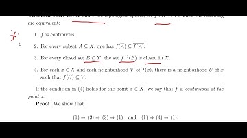 Continuous functions, Homeomorphisms, and Metric Topology