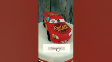 Thumbnail of CAKE CARS Lightning McQueen , 3d cake full fondant , kue ultah anak cowok  , #cake #cakecream