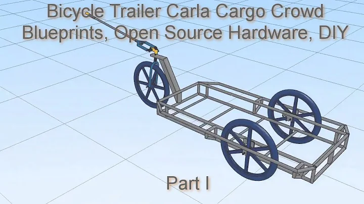 Bicycle Trailer Carla Cargo Crowd, Blueprints, Ope...