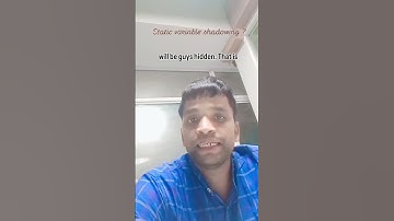 static variable shadowing in java #java #codingtutorial #codingshorts #learning #education