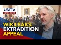 Founder ng WikiLeaks, binigyan ng pahintulot na umapela vs. Extradition sa US