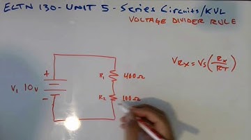Voltage Divider Rule VDR