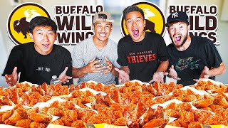 We Tried Every Buffalo Wild Wings Flavors and Rated them!