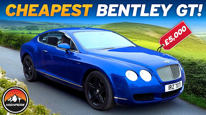 I BOUGHT THE CHEAPEST BENTLEY CONTINENTAL GT FOR £5,000!