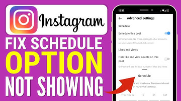 How To Fix Instagram Schedule Option Not Showing (2024)