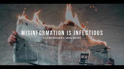 Misinformation Is Infectious  - Claire Wardle in conversation with Ariel Bogle