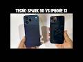 IPHONE 13 vs TECNO SPARK 50 - PUBGMOBILE TEST!!