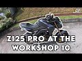Kawasaki Z125 Pro | Workshop 10 | Lost bracket nut