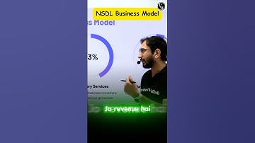 NSDL Business Model Explained | NSDL VS CDSL 😱 #Shorts #PWShorts