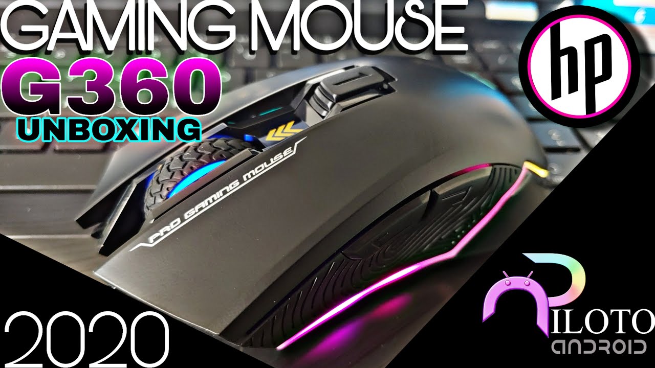 HP GAMING MOUSE G360 Unboxing en Español 2020 YouTube