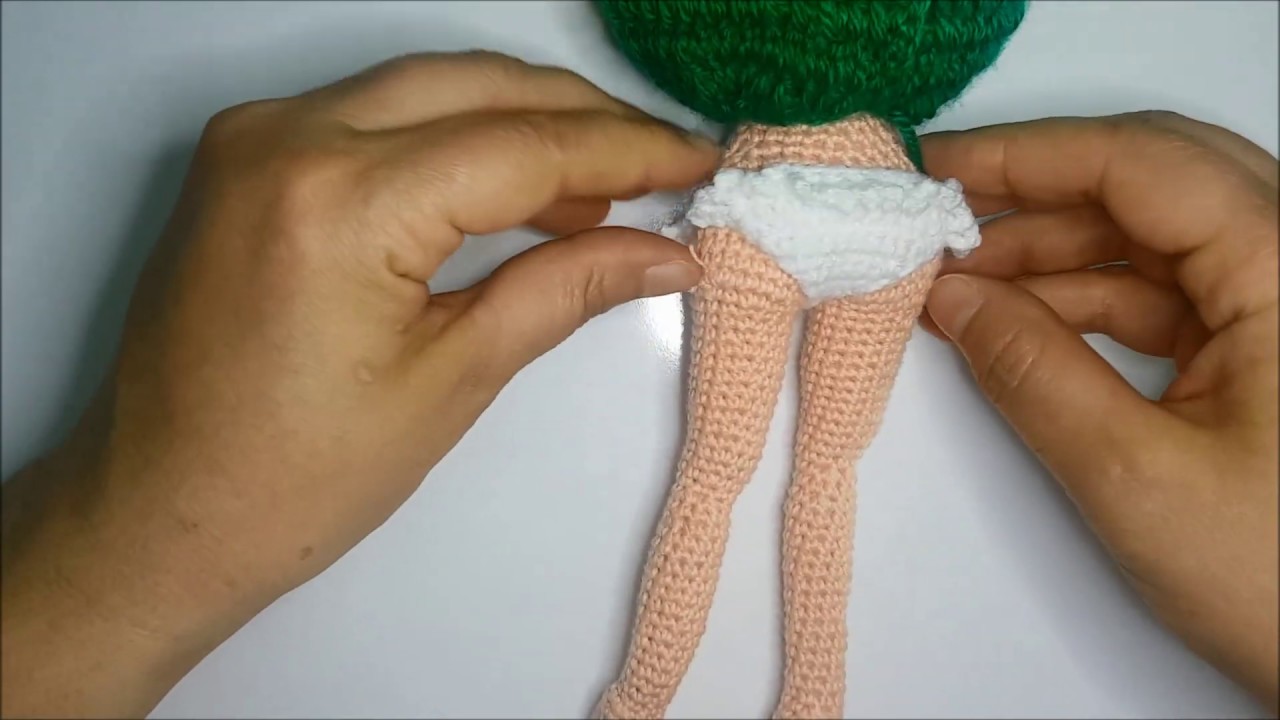 amigurumi bebekler için iç çamaşırı yapımıAMİGURUMİ  UNDERWEAR