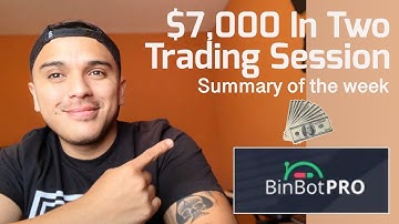 $7000 In Two Trading Session With Binbot Pro