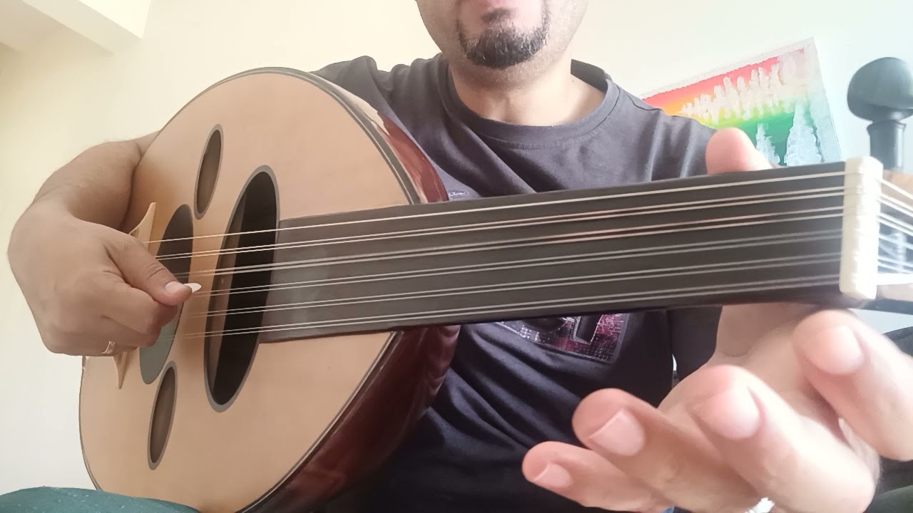 غريبه الناس وائل جسار تعليم عود/النوته فالوصف/لطلب نوتات وشرح الاغاني واتساب 0096891919689