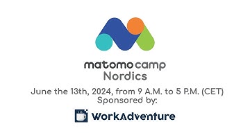 MatomoCamp Nordic edition 06-13-2024