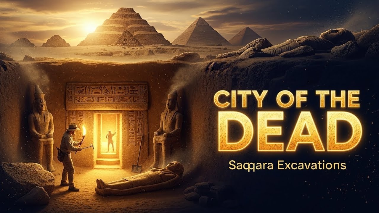 City of the Dead "Saqqara Excavations" | Discoveries in Egypt