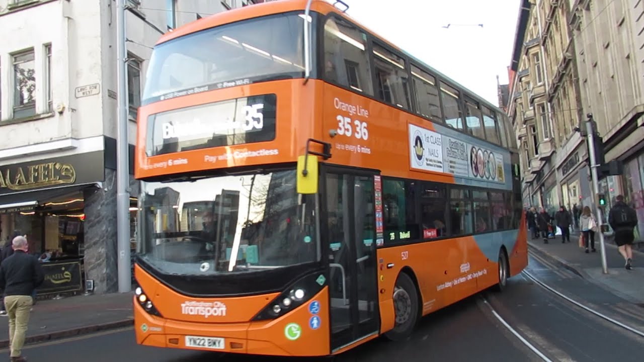 Buses Trains & Trams in Nottingham | December 2023