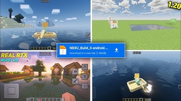 NBXU Build Shader For Minecraft PE 1.20.51[Patched] RTX Shader For MCPE | 100% Working | No Lag