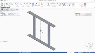 How to make a flat bar in Solid Edge Frame Design?