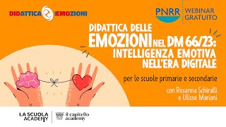 Didattica ed Emozioni nel DM 66/23. Intelligenza emotiva nell'era digitale