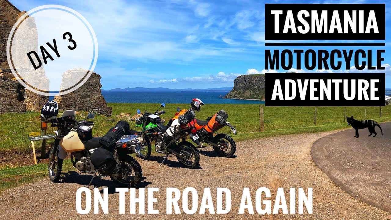 Motorcycle Adventure Ride Tasmania. Day 3. YouTube