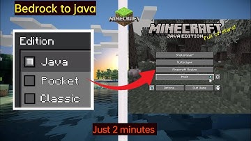 Convert Minecraft Pocket Edition to Java Edition (EASY METHOD!)