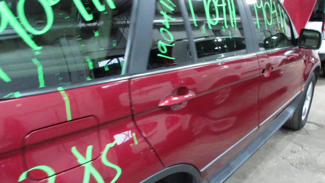 Parting out a 2002 BMW X5 parts car - 190411 - Tom's Foreign Auto Parts - YouTube