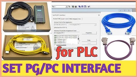 How to assign PG/PC Interface || Set PG/PC interface during Upload & Download PLC  program