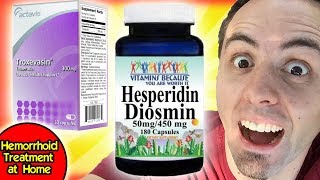 HEMORRHOIDS TREATMENT AT HOME | Supplements YOU Have NEVER Heard Of to Cure Hemorrhoids?