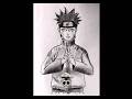 😳 How to draw Naruto sketch $#art #sketch #shorts #foryou #drawing