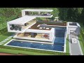 【Minecraft】 Modern House Tutorial ㅣ Modern City #31