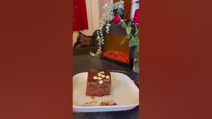 اسهل كيكة شوكولا مع صوص بخليط واحد👍 #كيكة_سهلة