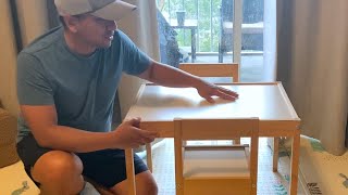 Baby Relax Hunter 3-Piece Kiddy Table & Chair | Demo & Review
Buy on Amazon: https://geni.us/vAZUxx
This childrens bedroom or living room table and chairs set provides a safe and sturdy environment for kids to play and learn, or as a dining table for mealtimes. It includes a durable wood table and two chairs designed at a child-friendly height. The table features a low border around the top to help keep puzzle pieces, crayons, small toys, and spills and messes off the floor. The set is easy to assemble and ships in one box, with a 1-year limited warranty. Its available in multiple colors, making it a versatile and practical addition to any home, especially for parents who home-school their children.
As an Amazon associate, I may earn on qualifying purchases at no extra cost to you. Baby Relax Hunter 3-Piece Kiddy Table & Chair | Demo & Review