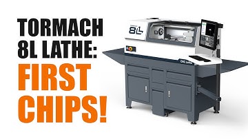 Tormach 8L Lathe Introduction and First Chips!