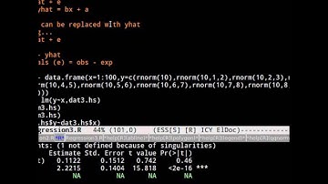 Regression:  Assumptions - Gauss-Markov 4 - Continuous DV